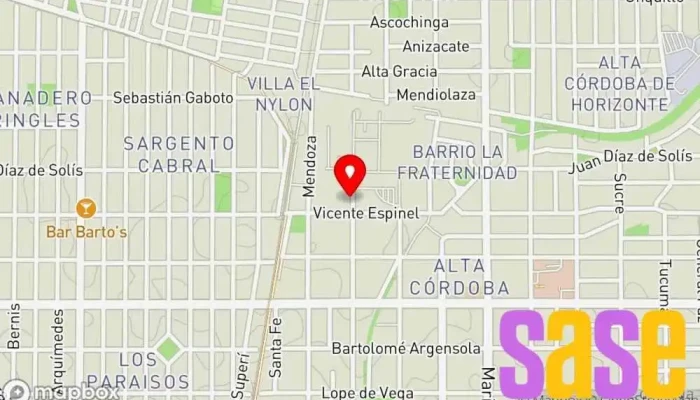 mapa de TRV Dispositivos Electrónicos Tienda de electrónica en Córdoba