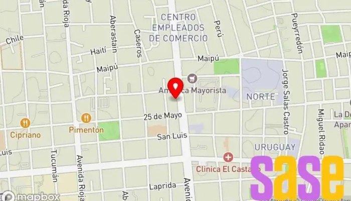 mapa de Tuluz S.R.L. Tienda de electricidad, Proveedor de repuestos de electrodomésticos en San Juan