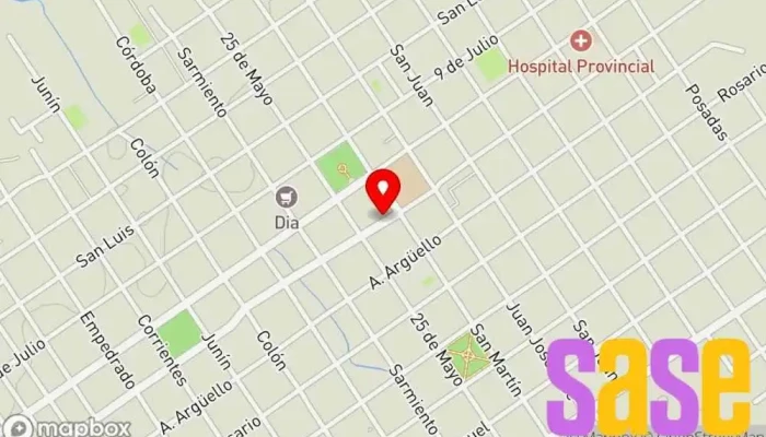 mapa de U-NICO Servicios Tecnicos Servicio de reparación de televisores en San Luis del Palmar