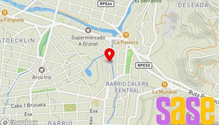 mapa de Usina La Calera  en La Calera