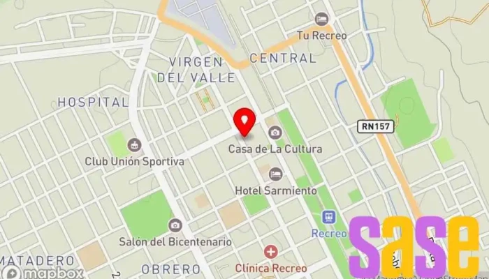 mapa de VDV Electricidad y Ferretería Pinturería, Tienda de electricidad, Tienda de herramientas en Recreo
