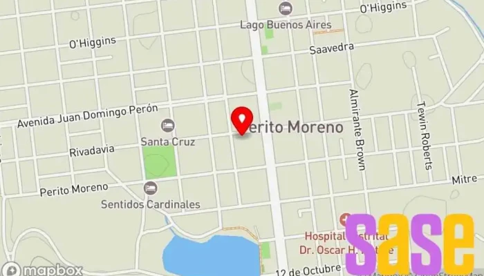 mapa de Video Cable Perito Moren Empresa de instalación de televisión por cable en Perito Moreno