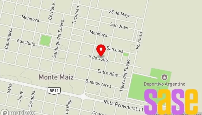 mapa de VPelectronica  en Monte Maiz
