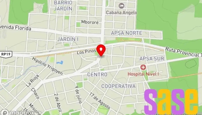 mapa de Wanda Cablevisión Empresa de instalación de televisión por cable en Wanda