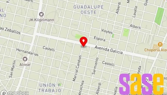 mapa de WOLF Electricidad y ferretería Tienda de electricidad en Santa Fe de la Vera Cruz