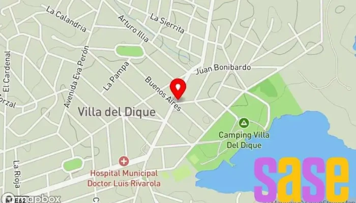 mapa de Working Energías Tienda de electricidad en Villa del Dique