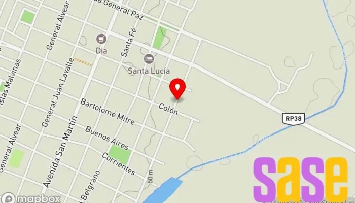 mapa de YACA servicios e insumos eléctricos Electricista en Santa Lucía