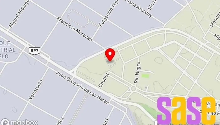 mapa de YPF AÑELO PIN Gasolinera en Añelo