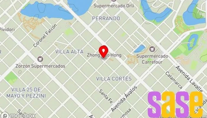mapa de Zanier Electromecanica Taller de reparación de automóviles, Tienda de accesorios para automóviles, Proveedor de alarmas de coche en Resistencia