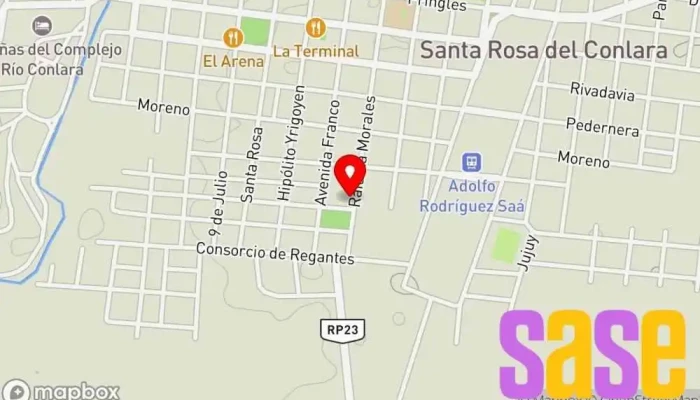 mapa de Zener Connection Tienda de electrónica en Santa Rosa del Conlara