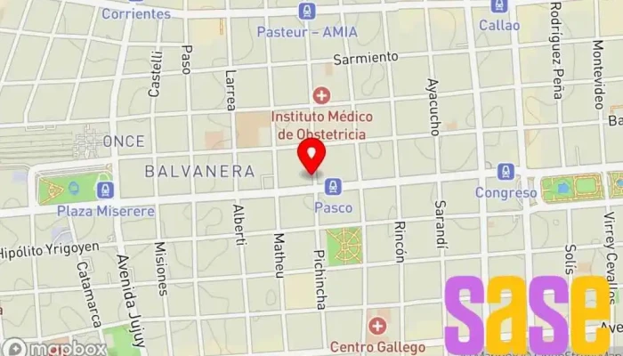 mapa de Zeus Eletric Tienda de electrónica en C1028AAB