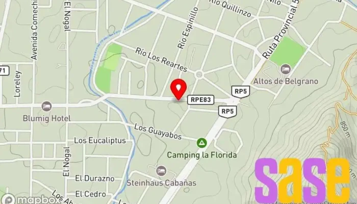 mapa de Zingueria Odetti-Kehm Fábrica en Villa Gral. Belgrano