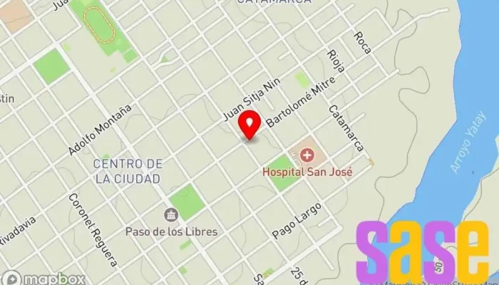 mapa de Zoom FM 95.5 Emisora de radio en GKS